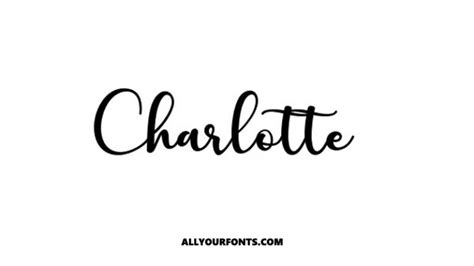 Charlotte Font Family Free Download - All Your Fonts