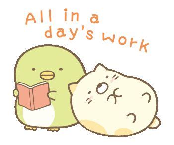 Line Official Stickers Sumikko Gurashi Kind Words Example With