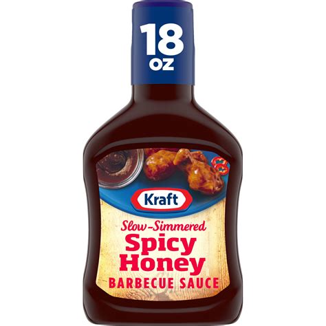 Buy Kraft Spicy Honey Slow Simmered Barbecue Bbq Sauce 18 Oz Bottle Online At Lowest Price In