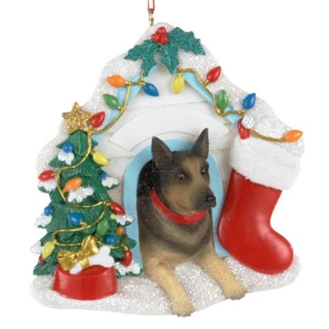 Cute Dog Ornaments for Your Christmas Tree: Lovely German Shepherd ...