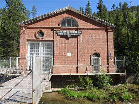 Homestake Hydroelectric Plant No Homestake Mining Co H Flickr