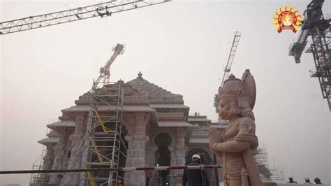 Ram Mandir: First photos of Ram Temple's Sinh Dwar surface ahead of ...