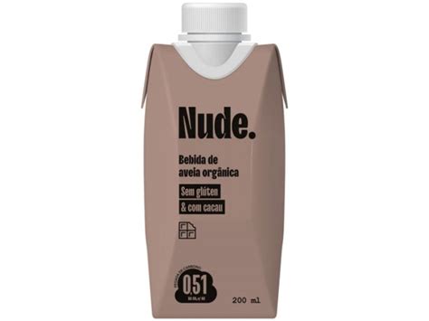Bebida De Aveia Org Nica To Go Cacau Nude Ml Mercadodatia