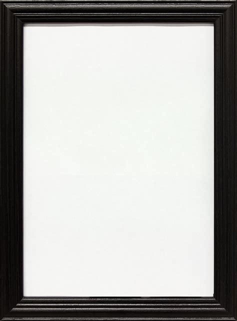 Black Wooden Photo Picture Large Poster Frames With Styrene Safty Glass ...