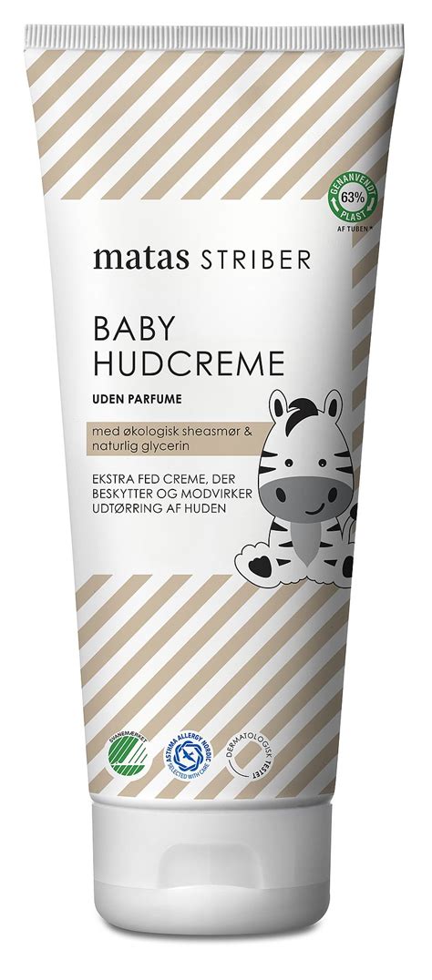 Køb Baby Hudcreme Uden Parfume fra Matas Striber Matas