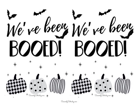 Get Ready for Halloween Fun with a You've been booed basket - Free