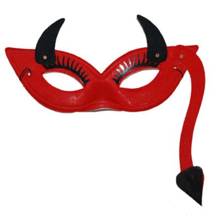 Oogmasker Duivel Met Staart Oogmaskers Bellatio Warenhuis