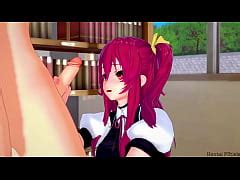 Stella Vermillion Sneaks It In At The Library Rakudai Kishi No Calvary Hentai Xxx Mobile