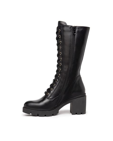 NERO GIARDINI I205862D Botas Militares Altas Mujer Negro