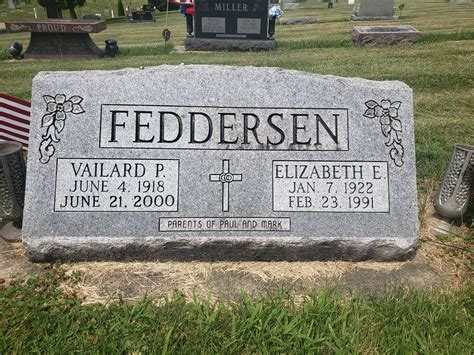 Elizabeth Elmira Handschin Feddersen 1922 1991 Find A Grave Gedenkplek