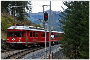 Der Be 4 4 515 Pendelzug Verkehrt Als RE1043 Auf Der Kurzen Strecke Von