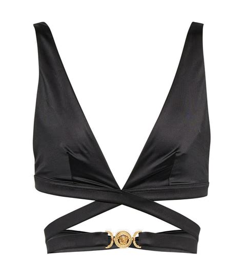 Versace La Medusa Bikini Top Versace