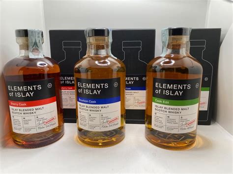 Elements Of Islay Sherry Cask Bourbon Cask Cask Edit Catawiki