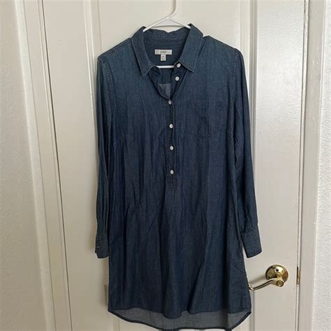 J Crew Dresses J Crew Denim Shirt Dress Poshmark