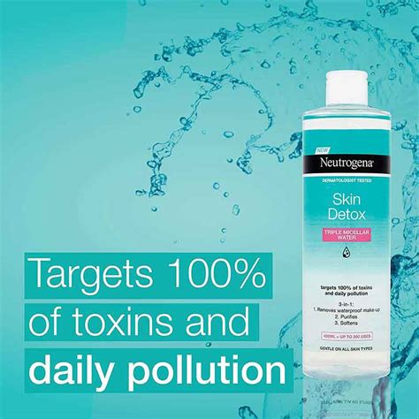 Neutrogena Skin Detox Triple Micellar Water 400 Ml