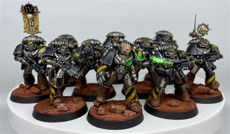 Iron Warriors Tactical Marines Completed Warhammer 40k Blog