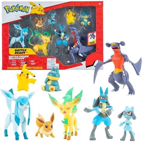 Jual Wct Pokemon Battle Figures Set Eevee Lucario Riolu Munchlax