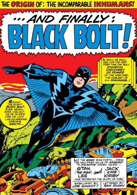 Jack King Black Bolt Marvel Artwork Comic Books Comic Book Cover