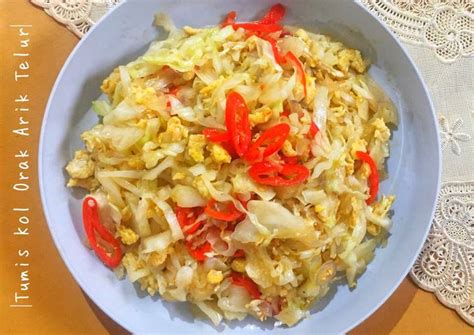 Resep Masak Tumis Kubis Resep Cara Membuat Tumis Teri Kubis Pedas