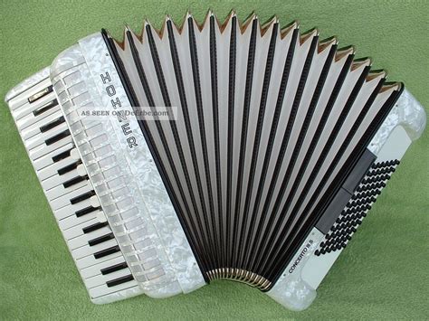 Hohner Concerto Iii S Piano Akkordeon Germany Accordion Bass Prima