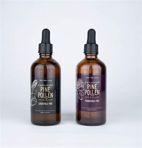 Pine Pollen Tincture - Canadian Pine Pollen Company