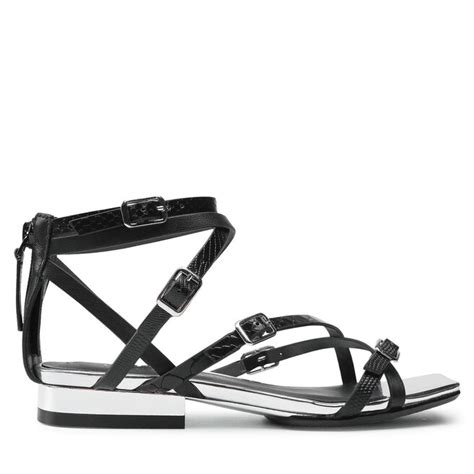 Sandalen United Nude Strappy Lo Black Eschuhe De