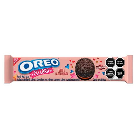 Galleta Oreo Chocolate Con Relleno De Cajeta Gr Walmart