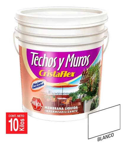 Impermeabilizante Techos Y Muros Cristaflex Kg Membrana En Venta En