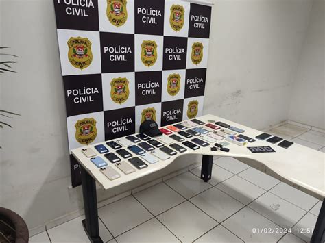 Polícia recupera mais de 30 celulares roubados em Paulínia CBN