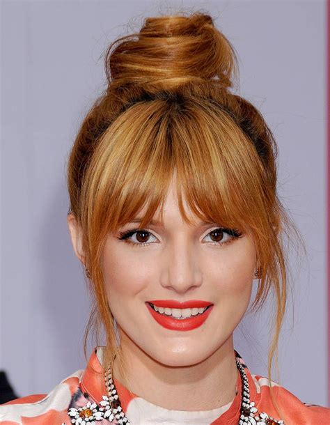 Bella Thorne Les Plus Belles Rousses Du Tapis Rouge Elle Pelo