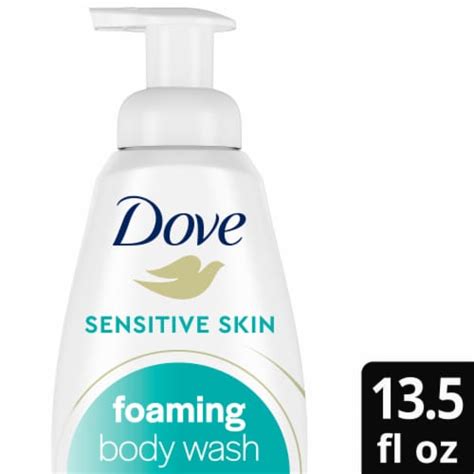 Dove Sensitive Skin Instant Foaming Body Wash Pump 135 Fl Oz Harris Teeter