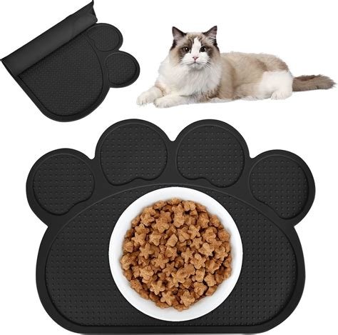 Tapis Gamelle Chien Tapis DAlimentation Pour Chat En Silicone