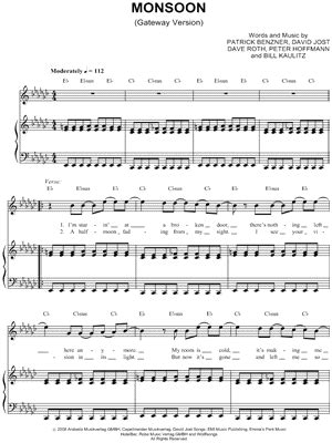 Tokio Hotel Sheet Music Downloads at Musicnotes.com