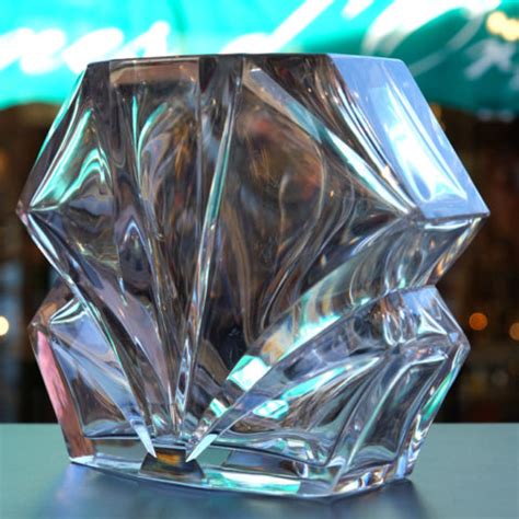 Exceptionnel Vase Cristal Baccarat Art D Co Georges Chevalier Galerie