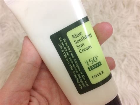 Cosrx Aloe Soothing Sun Cream Review IMAN ABDUL RAHIM