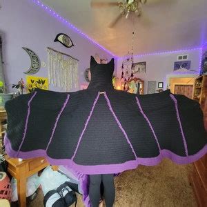 Bat Wings Crochet Cloak PATTERN TUTORIAL - Etsy