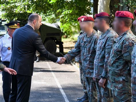 Ministri Misajllovski viziton pjesëtarët e Bataljonit të Forcave