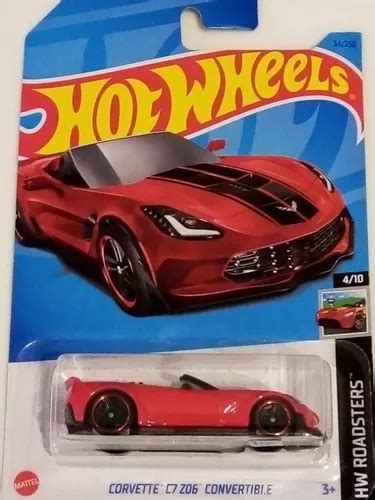 Hot Wheels Corvette C Z Convertible Rojo MercadoLibre