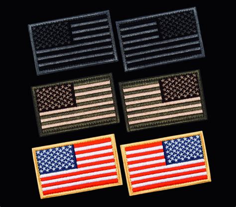 2 Pack US Flag Velcro Patch (Multi Colors Available) – Direct Action ...