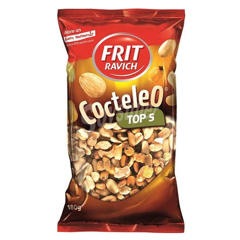 Frit Ravich Cocktail de frutos secos sin cáscara Bolsa 180 g