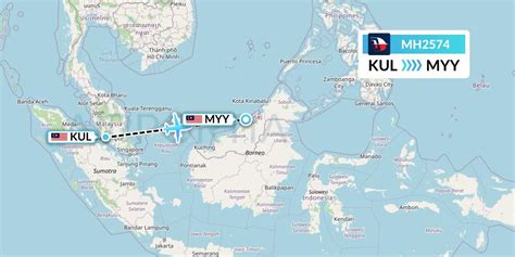 MH2574 Flight Status Malaysia Airlines Kuala Lumpur To Miri MAS2574