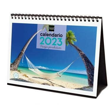 Finocam Calendario Paisajes Paradisiacos De Sobremesa Para Escribir S