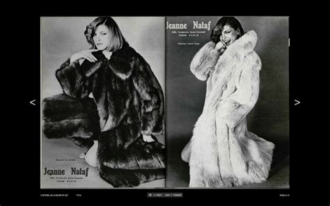 Retro Fur Coat Ads