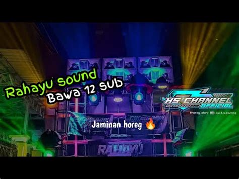 Rahayu Sound Sistem Ft Raffan Lighting Karnaval CARANGKUNING