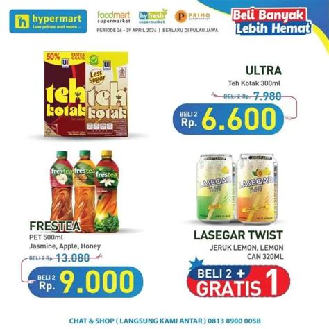 Promo Hypermart Beli Banyak Lebih Hemat April Aneka Snack