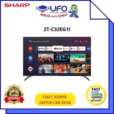 Jual Sharp Tc Eg I Led Google Tv Hd Ready Inch Di Seller Ufo