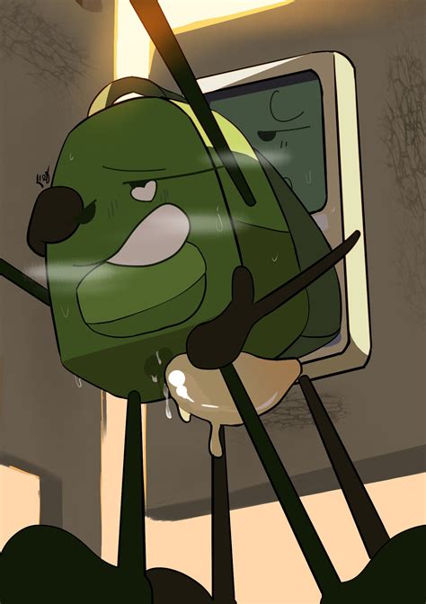 Rule 34 - 2boys anal backpack (hfjone) bag gay green body hfj one ...