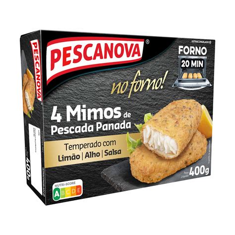 Mercad O Pingo Doce Mimos De Pescada Panada Temperados Pescanova