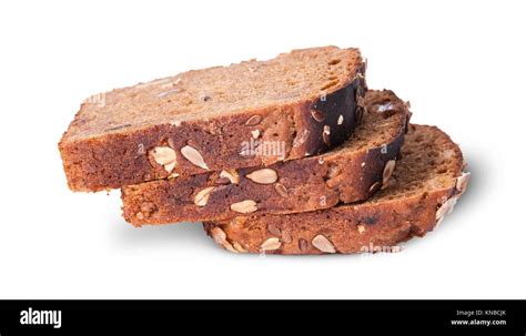 Three Grain Bread Cut Out Stock Images Pictures Alamy