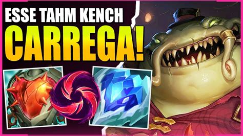 Como Jogar De Tahm Kench Sup E Carregar Adc Titanic League Of Legends